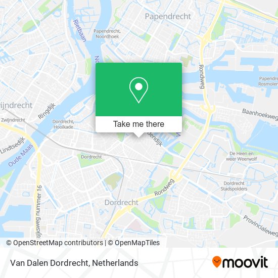 Van Dalen Dordrecht map