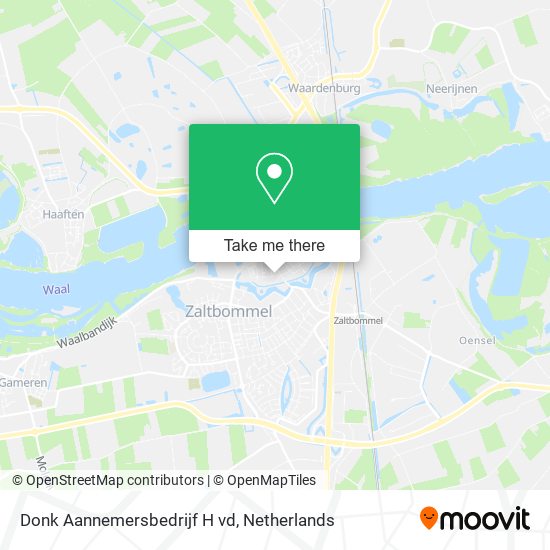 Donk Aannemersbedrijf H vd map