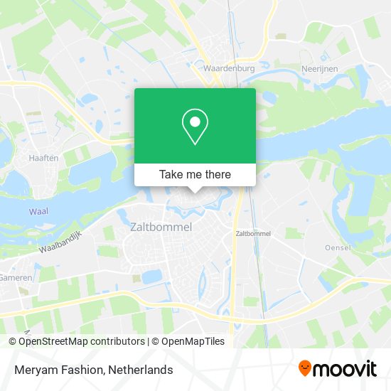 Meryam Fashion map