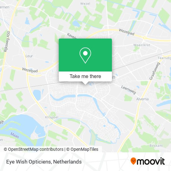 Eye Wish Opticiens map