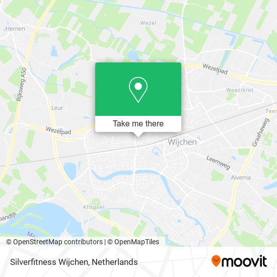 Silverfitness Wijchen map