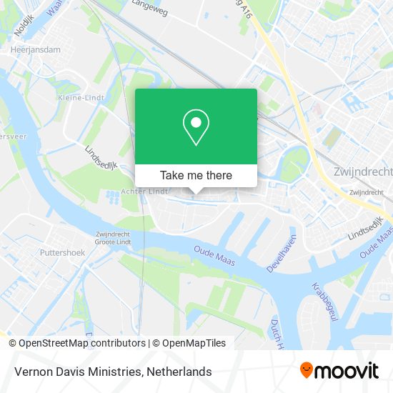 Vernon Davis Ministries map