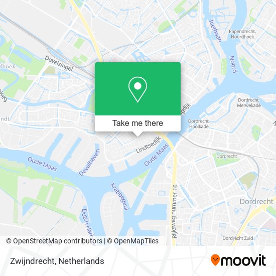 Zwijndrecht Karte