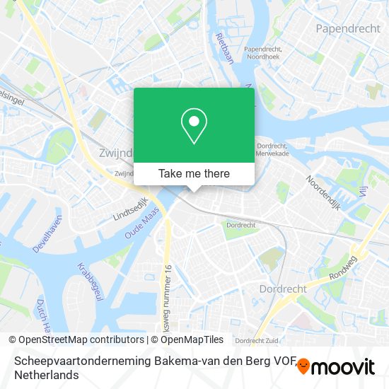 Scheepvaartonderneming Bakema-van den Berg VOF map