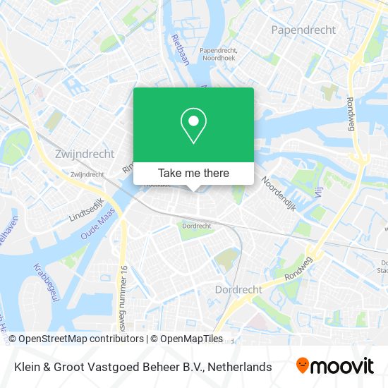 Klein & Groot Vastgoed Beheer B.V. map