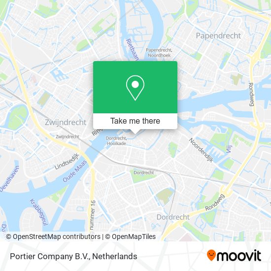 Portier Company B.V. map