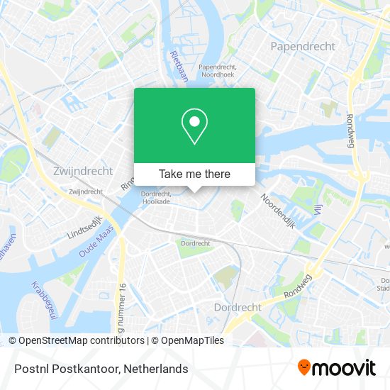 Postnl Postkantoor map