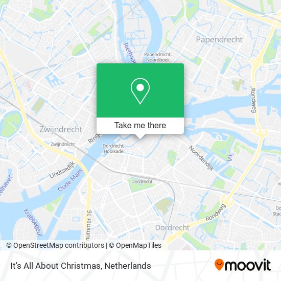 It's All About Christmas map