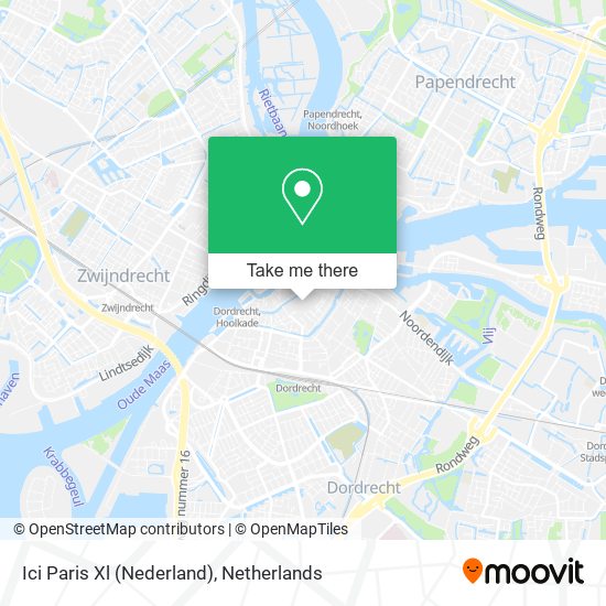 Ici Paris Xl (Nederland) map