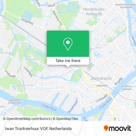 Iwan Truckverhuur VOF map