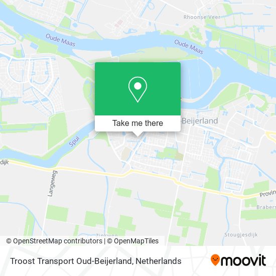 Troost Transport Oud-Beijerland Karte