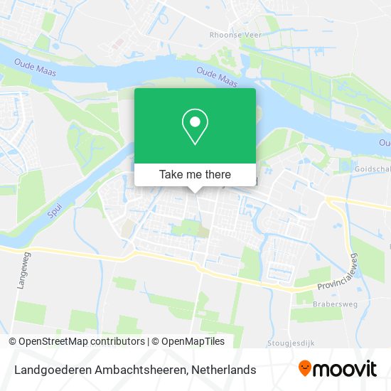 Landgoederen Ambachtsheeren map
