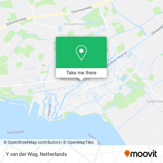 Y van der Wag map