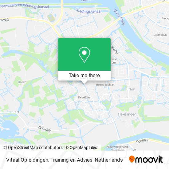 Vitaal Opleidingen, Training en Advies map