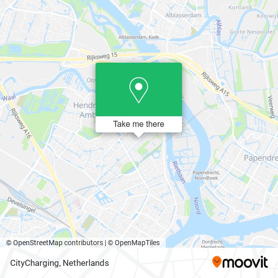 CityCharging map