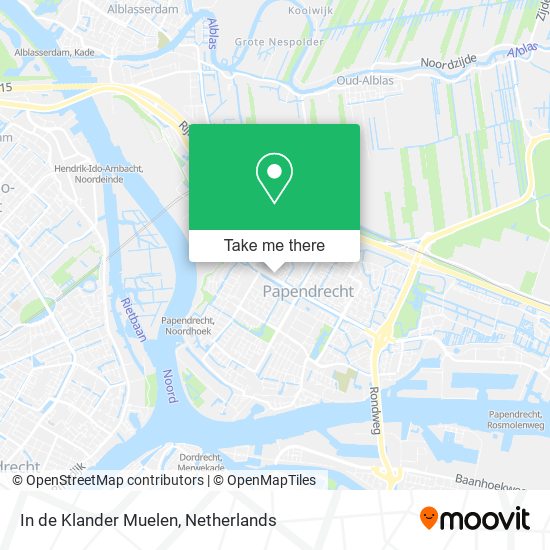 In de Klander Muelen map