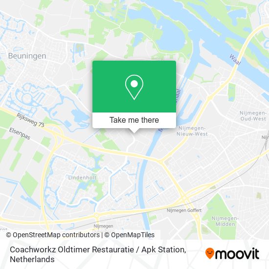 Coachworkz Oldtimer Restauratie / Apk Station map