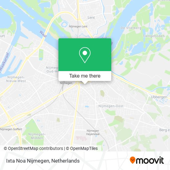 Ixta Noa Nijmegen map