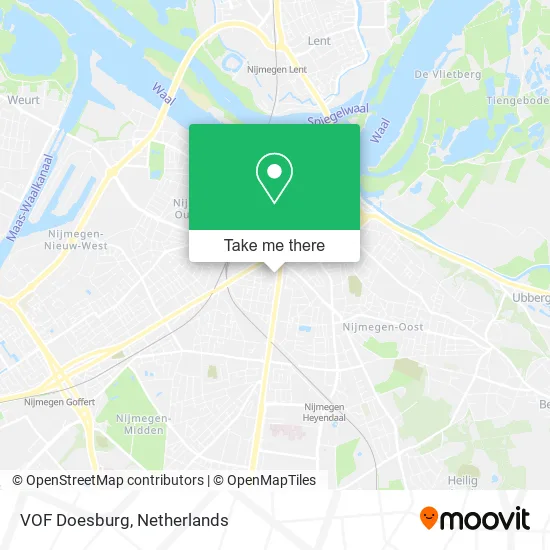 VOF Doesburg map