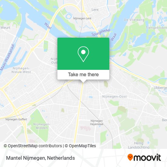 Mantel Nijmegen map