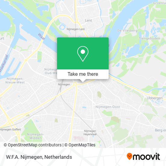 W.F.A. Nijmegen map