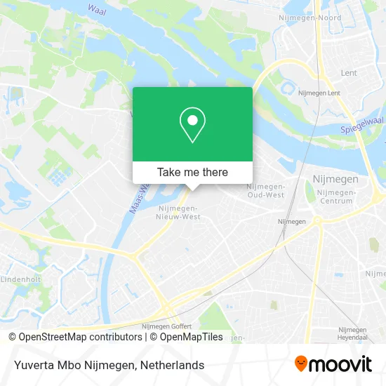 Yuverta Mbo Nijmegen map