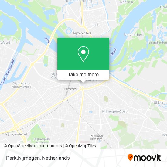 Park.Nijmegen map