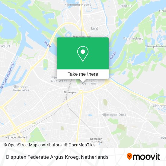 Disputen Federatie Argus Kroeg map