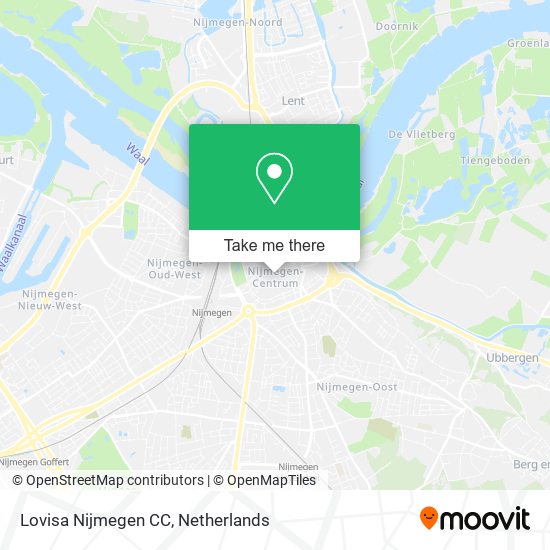 Lovisa Nijmegen CC map