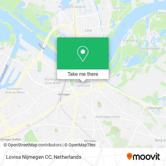 Lovisa Nijmegen CC map