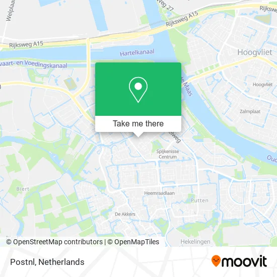 Postnl map