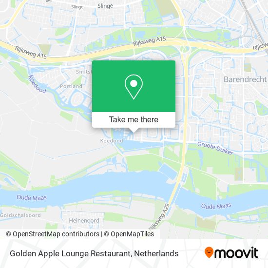 Golden Apple Lounge Restaurant map