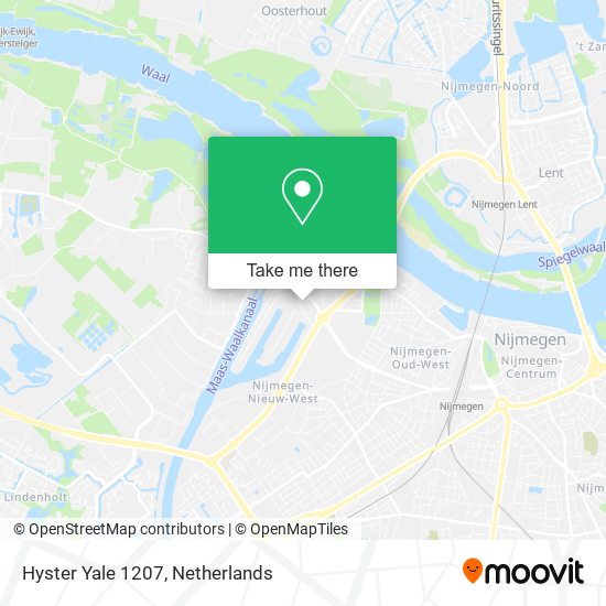 Hyster Yale 1207 map