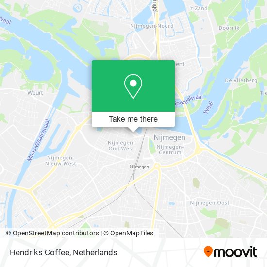 Hendriks Coffee Karte