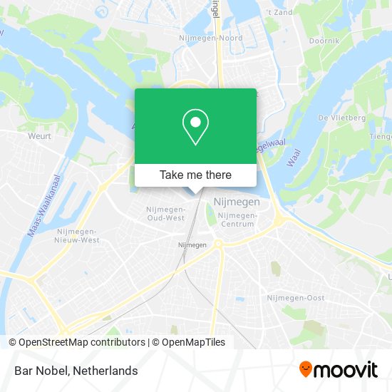 Bar Nobel map