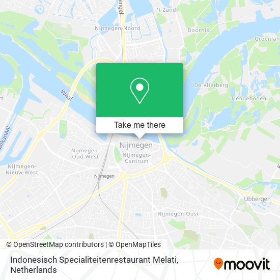 Indonesisch Specialiteitenrestaurant Melati map