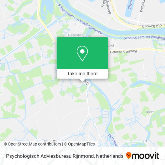 Psychologisch Adviesbureau Rijnmond Karte