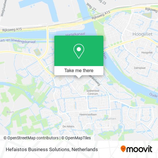 Hefaistos Business Solutions map