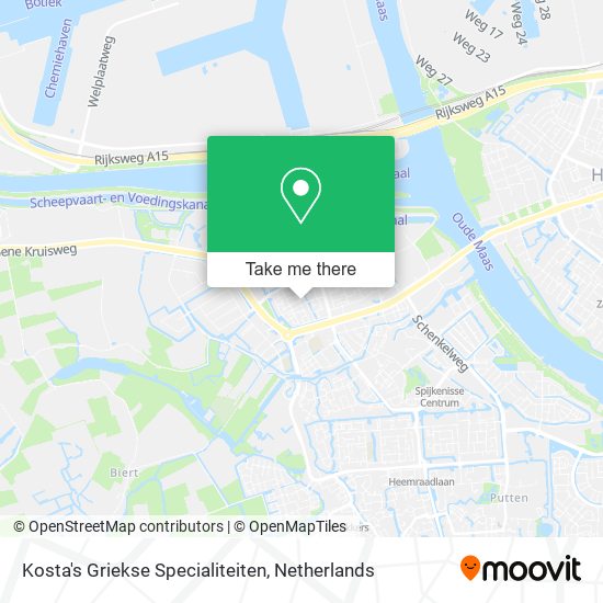 Kosta's Griekse Specialiteiten map