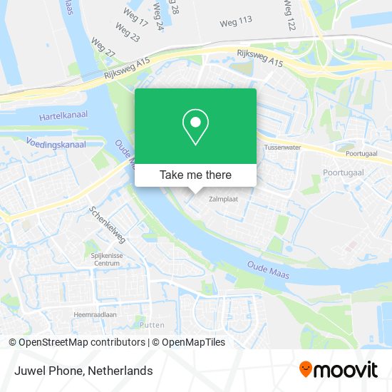 Juwel Phone map