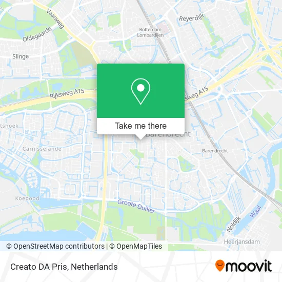 Creato DA Pris Karte