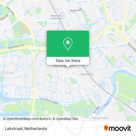 Lekstraat map