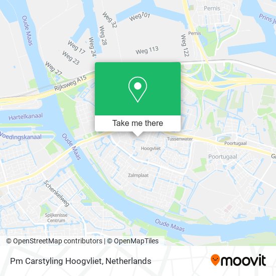 Pm Carstyling Hoogvliet map