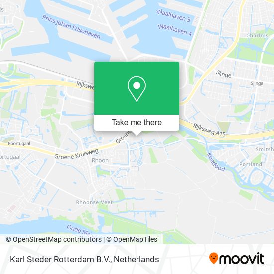 Karl Steder Rotterdam B.V. Karte