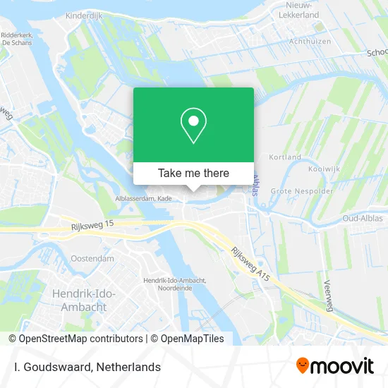 I. Goudswaard map