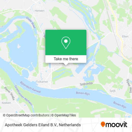 Apotheek Gelders Eiland B.V. map