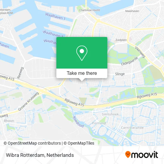 Wibra Rotterdam Karte