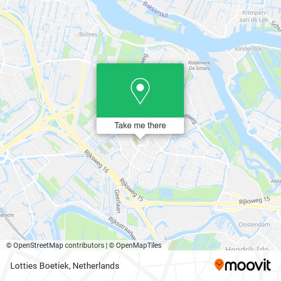 Lotties Boetiek map