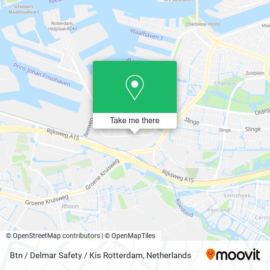 Btn / Delmar Safety / Kis Rotterdam map