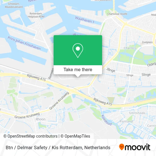 Btn / Delmar Safety / Kis Rotterdam map